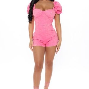 Amelia Denim Romper